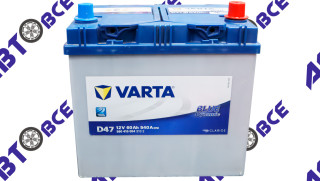 Аккумулятор 60А (пуст-540А) VARTA BD евро (ОП правый +) Азиат (230*175*190) Чехия