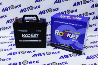 Аккумулятор 55А (520A) ROCKET гост (ПП левый+) (238/129/225) Азиат Корея