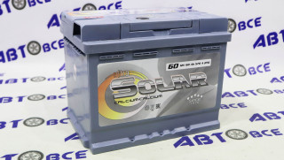 Аккумулятор 60А SOLAR гост (ПП левый +) (232/175/190) Турция