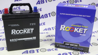 Аккумулятор 42А (370A) ROCKET гост (ПП левый+) (187/127/225) Азиат Корея