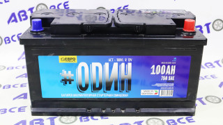 Аккумулятор 100A ++ ОДИН евро (ОП правый+) Татарстан 