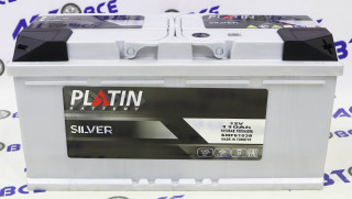 Аккумулятор 110А (1000A) PLATIN евро (ОП правый+) 
