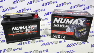 Аккумулятор 80А NUMAX SILVER евро (ОП правый+) Корея