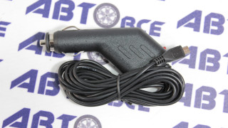 Зарядное устройство в прикуриватель (телефон-планшет-регистратор) с проводом 3м (MICRO USB) 2A Китай