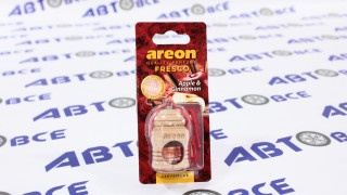 Ароматизатор (освежитель) FRESCO Гель (Бочонок) Яблоко-Корица (4 мл) AREON