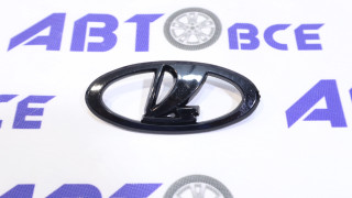 Наклейка-эмблема LADA  2110 китай черная Самара