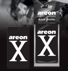 Ароматизатор (освежитель) сухой (лист) Refreshment Liquid X-Ver Black Crystal AREON