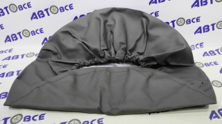 Чехол для запасного колеса R15 d=67см SKYWAY экокожа Серый