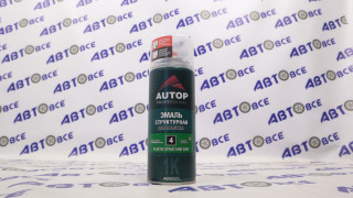 Эмаль серая (банка) структурная для пластика 0,5л AUTOP