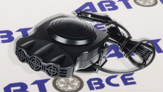 Тепловентилятор автомобильный 12V  в прикуриватель керам. черный SKYWAY