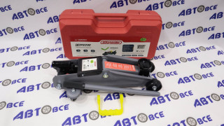 Домкрат гидравлический подкатной 2т 125-300мм (в кейсе) SKYWAY