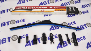 Дворник - щетка стеклоочистителя SKYWAY AQUA BLADE - бескаркасная 