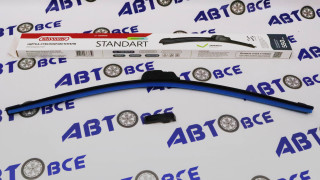 Дворник - щетка стеклоочистителя SKYWAY СТАНДАРТ - бескаркасная 