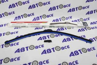 Дворник - щетка стеклоочистителя SKYWAY СТАНДАРТ - бескаркасная 