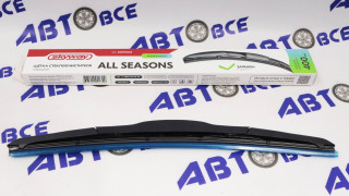 Дворник - щетка стеклоочистителя SKYWAY ALL SEASONS - гибридная 