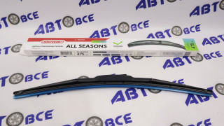 Дворник - щетка стеклоочистителя SKYWAY ALL SEASONS - гибридная 