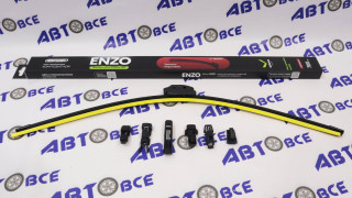 Дворник - щетка стеклоочистителя SKYWAY ENZO - бескаркасная (композитная) 