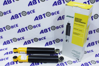 Амортизатор задний (стойка) (комплект 2шт) ВАЗ-2108-2109-21099-2113-2114-2115 (газомасляный) (занижение-50мм) ATECH