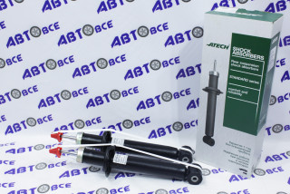 Амортизатор задний (стойка) (комплект 2шт) ВАЗ-2108-2109-2114-2115-2110-2111-2112 (газомасляный) ATECH