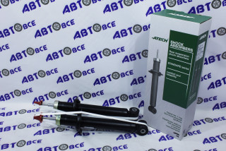 Амортизатор задний (стойка) (комплект 2шт) ВАЗ-2110-2112-1118-2170 (газомасляный) ATECH