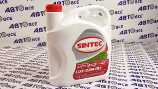 Антифриз красный 5L G12 SINTEC