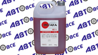 Антифриз красный G12 -40 5л HOTAKA