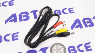 Межблочный кабель Jack 3.5мм 4PIN-3RCA длина 1м Неизвестный