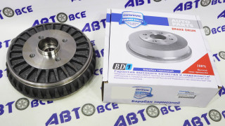 Барабан тормозной Logan,Largus,Kangoo,Almera G15 (в сборе с подшипником) под ABS и без ABS (D=228,6мм) (1шт) BRAVE