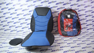 Чехлы сидений универсальные PILOT Экокожа черно синие Петров