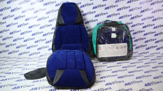 Чехлы сидений универсальные PILOT Флок фиолетовый