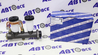 Цилиндр тормозной главный УАЗ-469-452 (2 бачка, со, без сигнал. устройства) ПРАМО