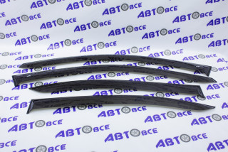 Дефлекторы боковых стекол (ветровики) Hyundai Elantra 3 (комплект 4 шт) COBRA TUNING