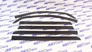 Дефлекторы боковых стекол (ветровики) Largus (комплект 6шт) AIR