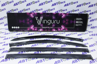 Дефлекторы окон Vinguru RENAULT Sandero II 2013-2018, 2018 VINGURU