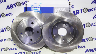 Диск тормозной задний Changan UNI-V (комплект 2 шт) BRAVE