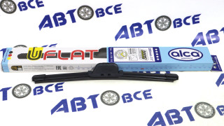 Дворник - щетка стеклоочистителя ALCA U-FLAT - бескаркасная 