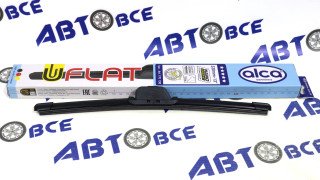 Дворник - щетка стеклоочистителя ALCA U-FLAT - бескаркасная 