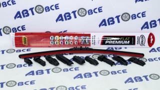 Дворник - щетка стеклоочистителя HEYNER SUPER FLAT PREMIUM - бескаркасная 