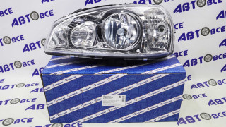 Фара левая ВАЗ-1118-1117-1119 Калина (аналог BOSCH) (пластик) ПРАМО