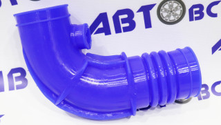 Гофра (патрубок воздушного фильтра - дроселя) ВАЗ-21073i-2123 (угол-выход внутренний) CARUM