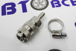 Быстросъем на шланг 8мм ANDYCAR