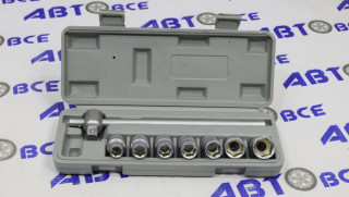 Набор головок с воротком 1/2 акция 