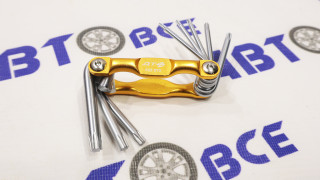 Набор ключей TORX складной (8шт) ДелоТехники