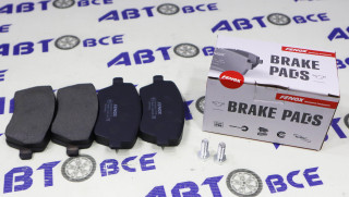 Колодки передние Logan,Largus,Sandero,Vesta,Xray Cross,Almera,Duster,Kaptur,Kangoo,Nissan Note, (Нового Образца-с ушами) FENOX