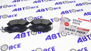 КОЛОДКИ ТОРМОЗНЫЕ ДИСКОВЫЕ Chevrolet Lacetti (Optra) 1.4/1.6/1.8 05-, Daewoo Nubira 1.6/1.8 03- Akebono syst. 143*51,5*17,8; Передние