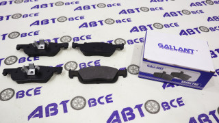 Колодки передние Logan New,Largus,Sandero,Xray (155мм) GALLANT