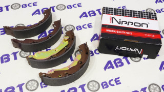 Тормозные колодки барабанные задние D=203 LADA Xray, Renault Logan I/II , Sandero I/II  ALLIED NIPPON