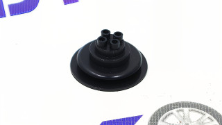 Заглушка (крышка) для фар универсальная диаметр 20мм SKYWAY для вывода проводов внешняя силикон min2