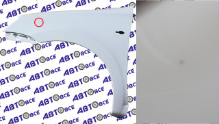 Крыло переднее левое ВАЗ-2190-2191 в цвет Ледниковый (221) УЦЕНКА (дефект ЛКП) Тольятти