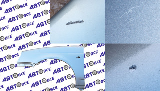 Крыло переднее левое ВАЗ-2170-2171-2172 в цвет Альтаир (660) УЦЕНКА (царапины) Тольятти